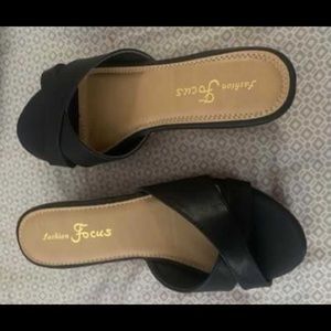 NEW Woman’s Cork Wedge Sandal